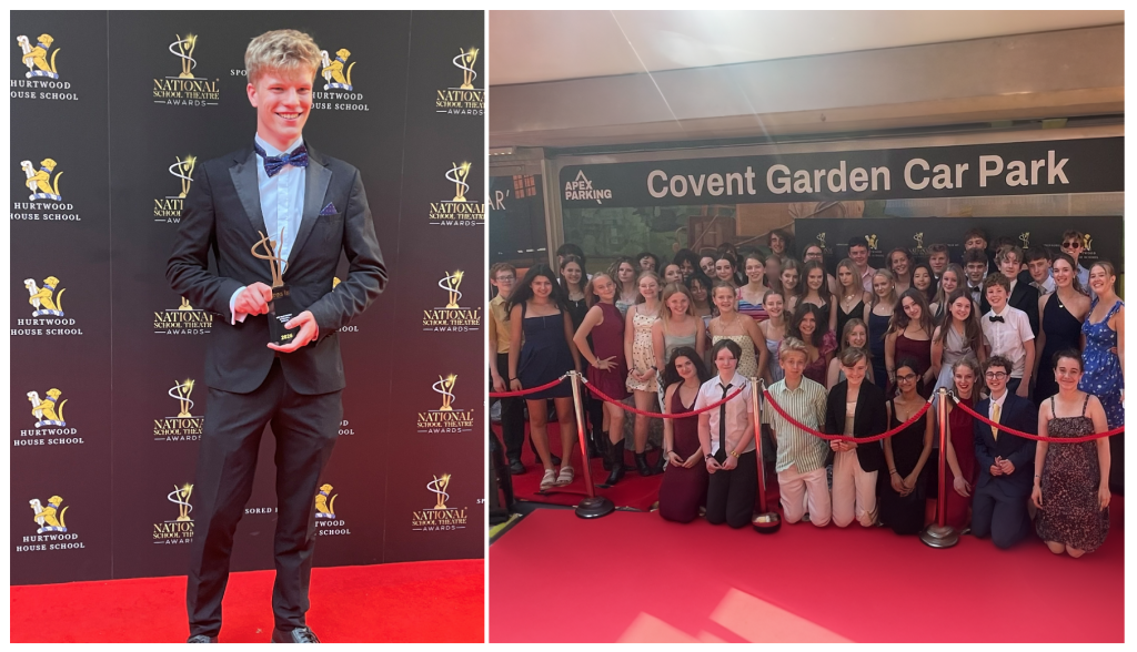 Kimbolton pupils at the National School Theatre Awards