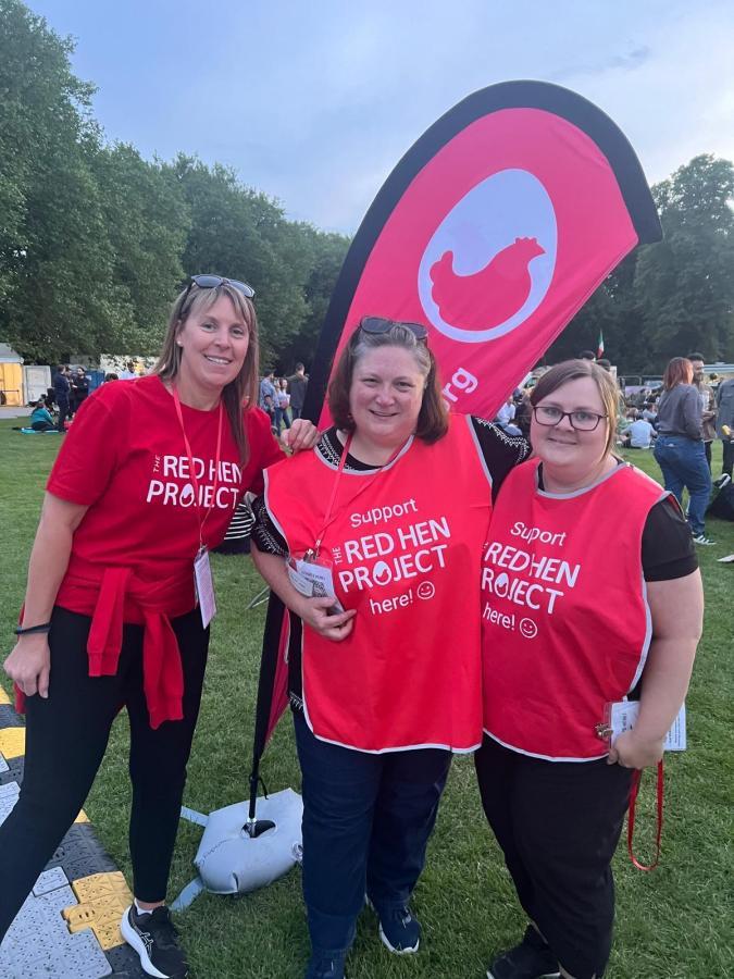 Trustees providing support at Cambridge Beer Festival