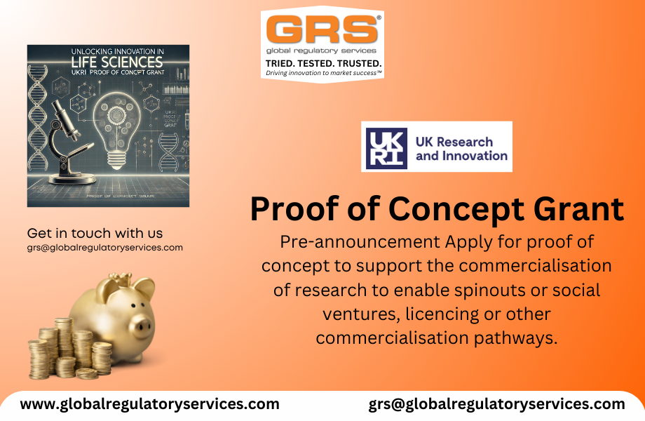 UKRI Proof of Concept Grant