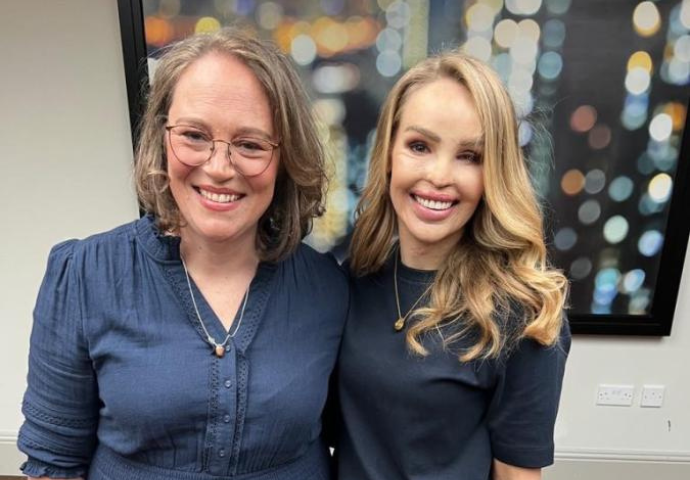 Vhari Russell, founder of Creating Nature's Corridors with Katie Piper