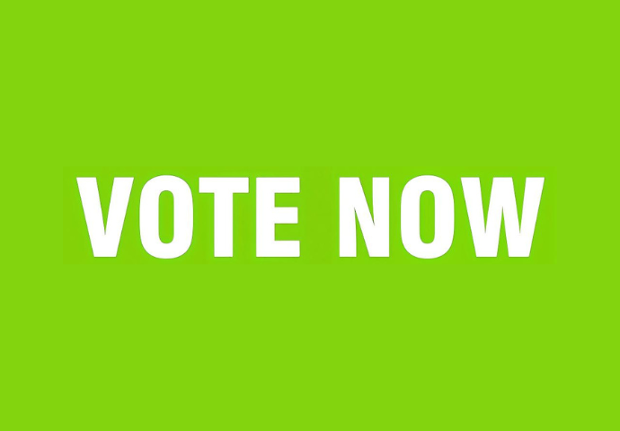 Vote now