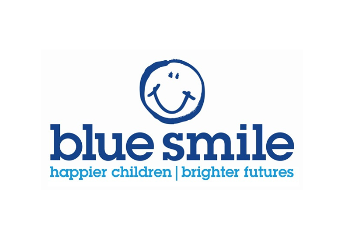 blue smile