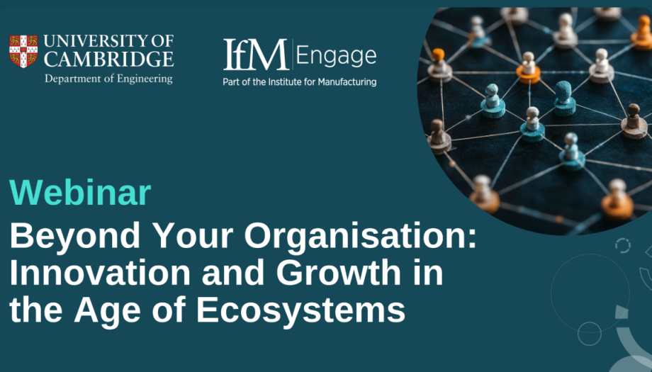Webinar - Beyond your orgainisation