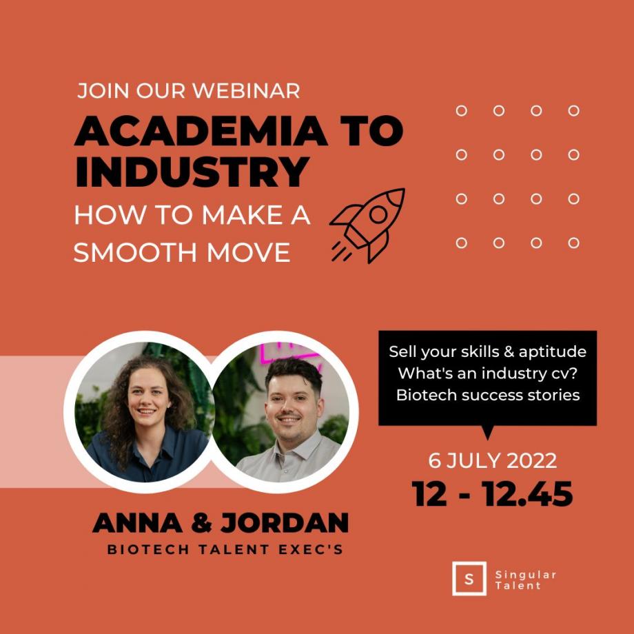 How do academics get jobs in industry, careers in drug discovery and biotech companies