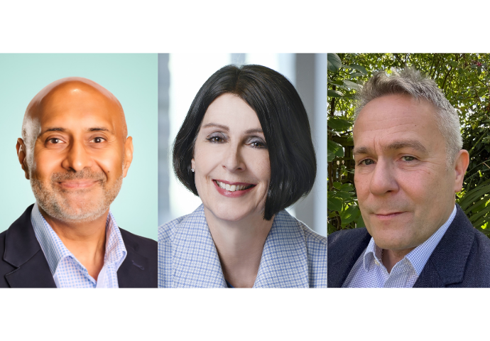 Michelle Lamprecht, Simon Lennard and Arvinder Mudhar 