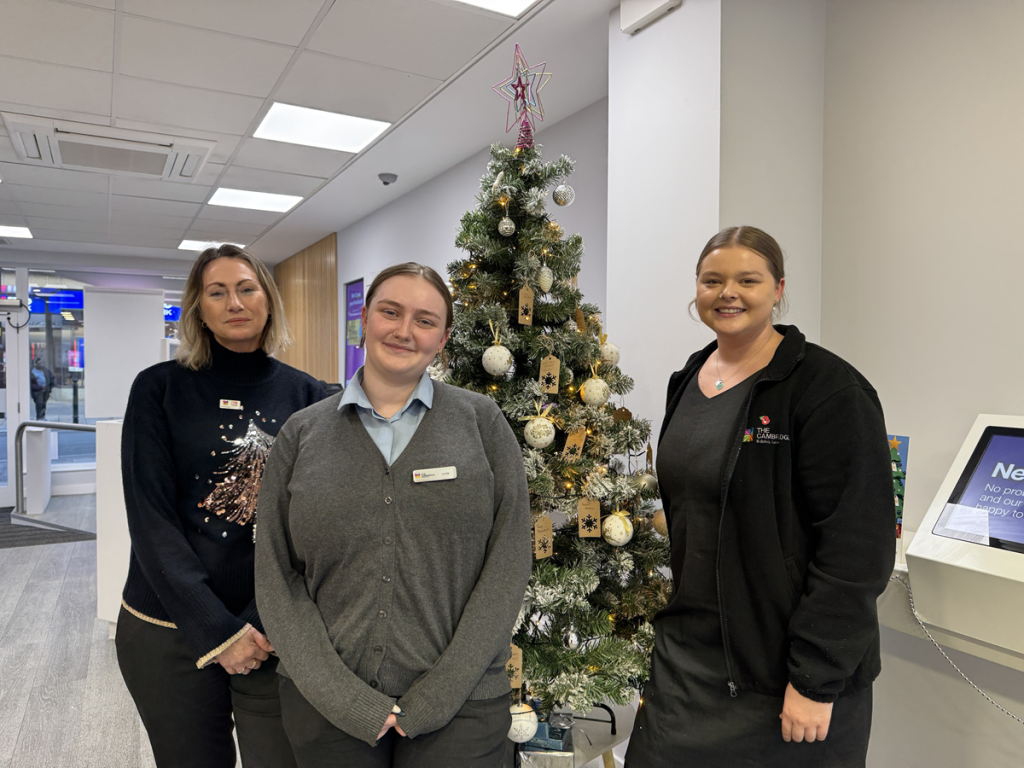 The Cambridge Building Society team 
