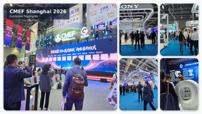 the 93rd China International Medical Equipment Fair (CMEF) at Shanghai