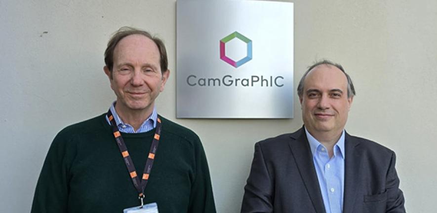 CamGraPhIC founders: Marco Romagnoli (L) and Andrea Ferrari (R)