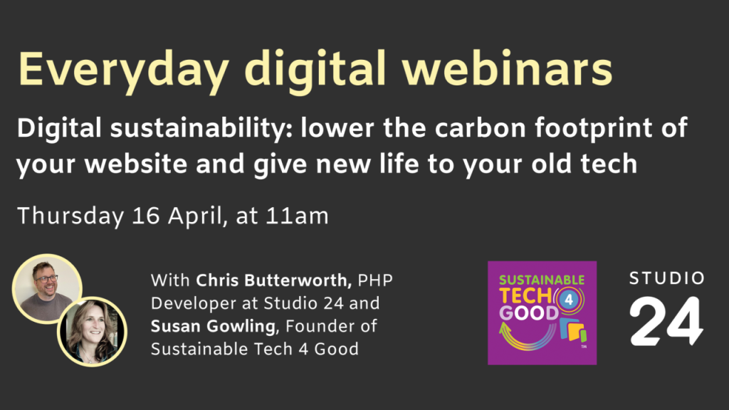 Everyday Digital Webinar - Thursday 16th April