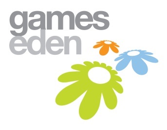 Games Eden logo showing flowers