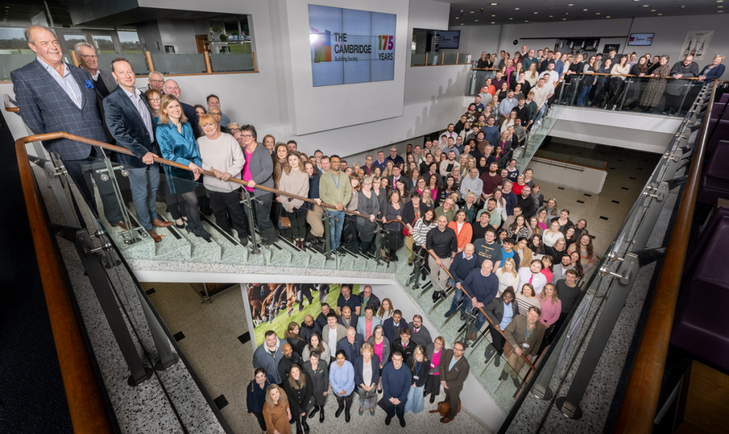 The Cambridge Building Society team