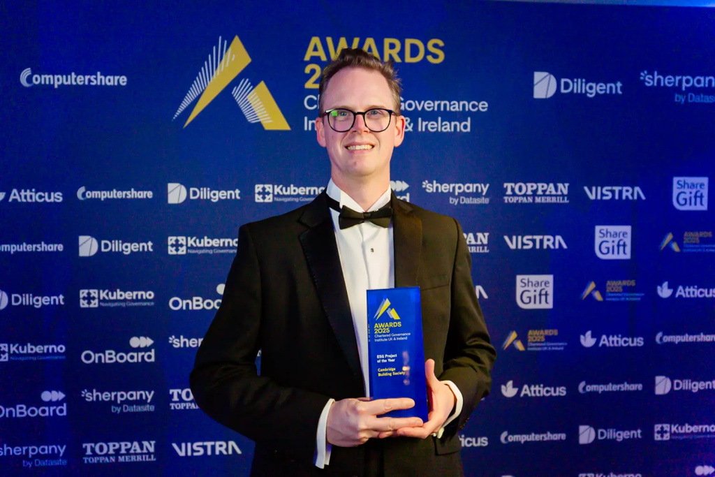 Caption: Tom Llewelyn, Company Secretary and Head of Governance at The Cambridge Credit: www.cgi.org.uk   