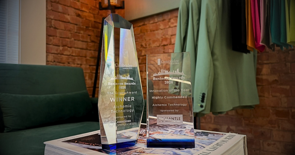 Alchemie Technology Takes Home Double Win at 2026 Cambridge Independent Business Awards