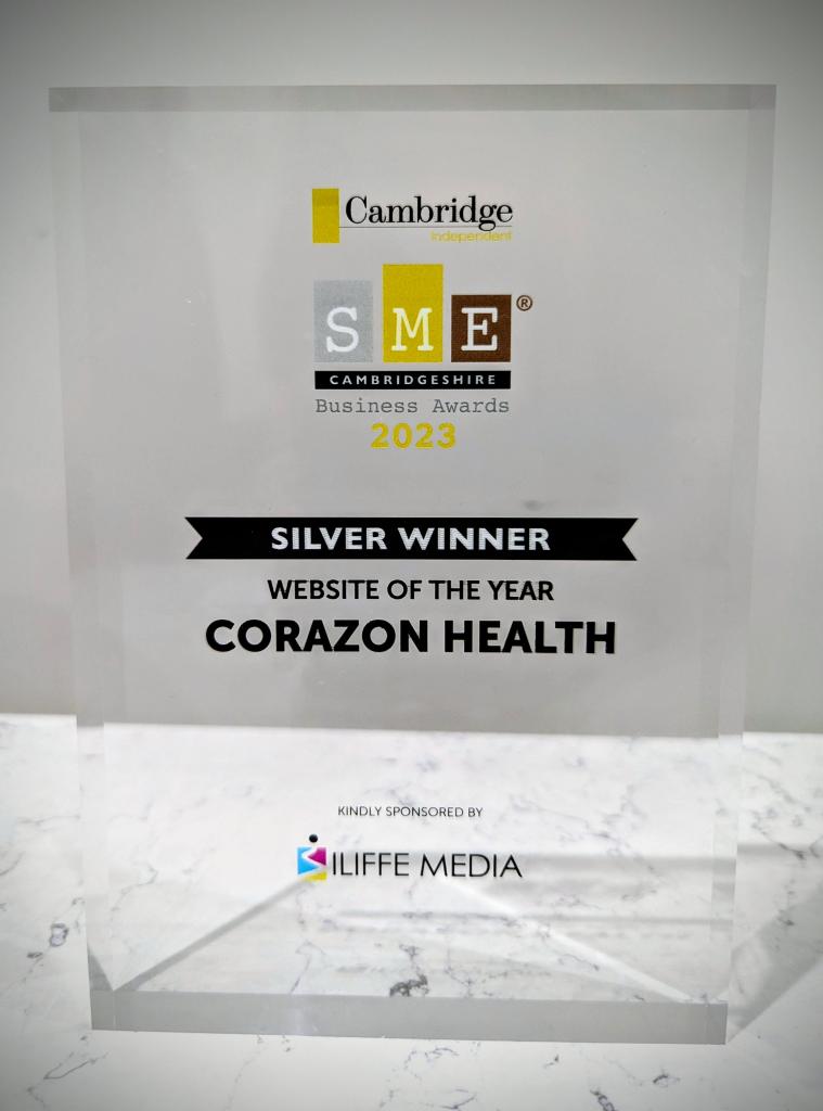 SME Cambridgeshire Business Awards Silver Winner
