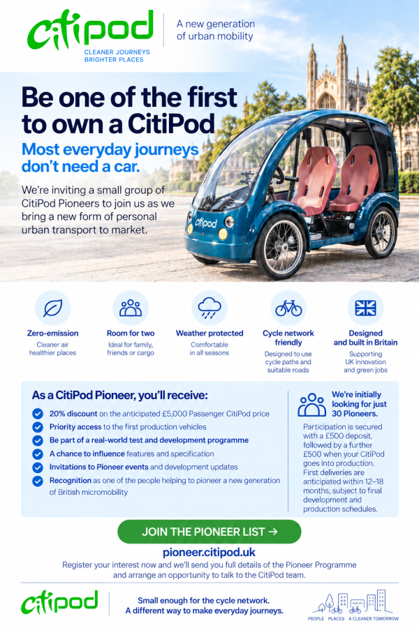 Citipod flyer