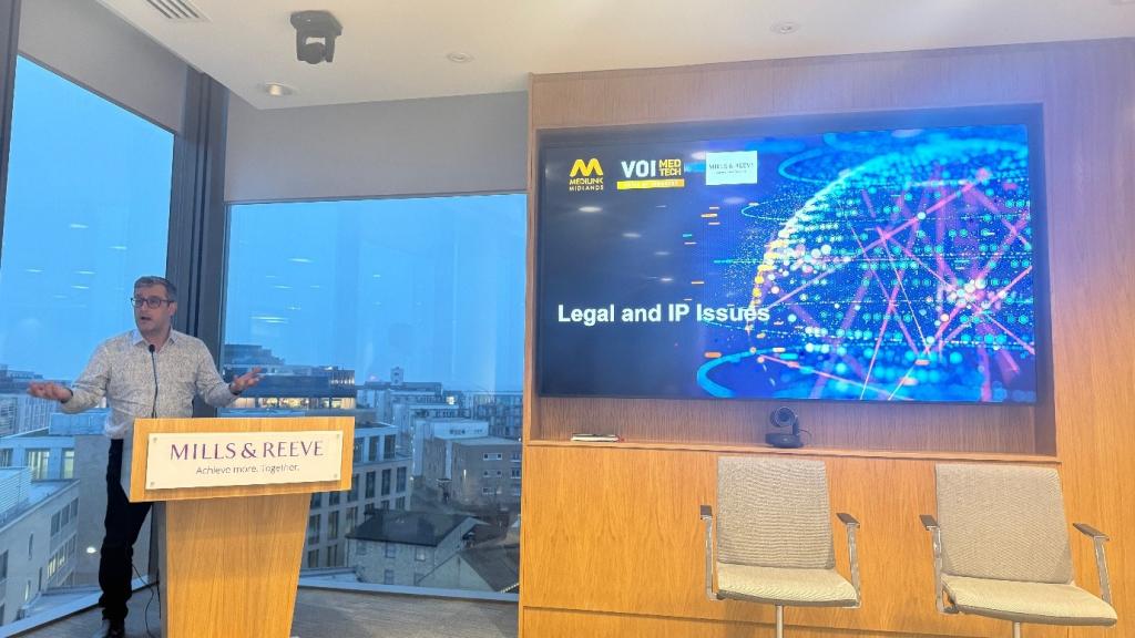 James Fry (Mills & Reeve) sharing legal and structural considerations for China-related collaborations.