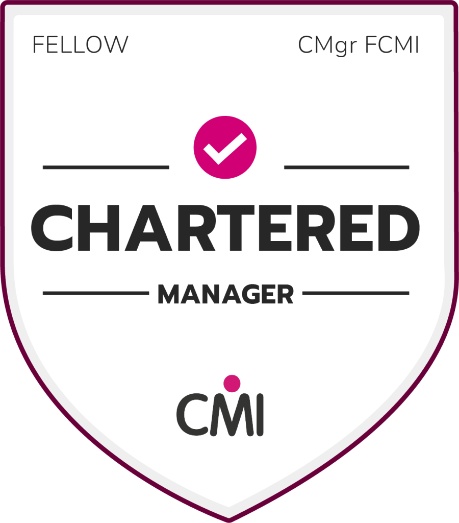Chartered Management Institute Chartered Fellow Badge