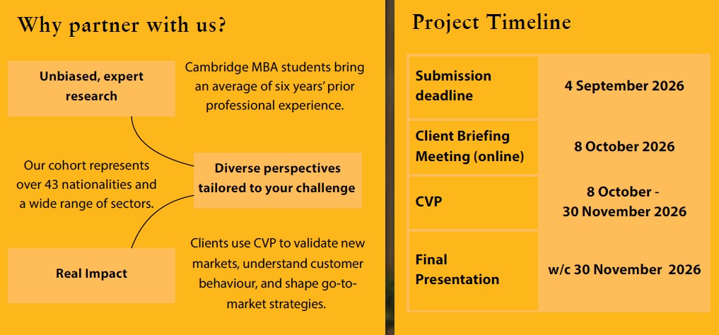 why partner with us and project timeline