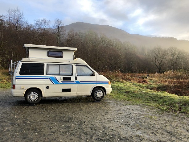 Victoria's campervan