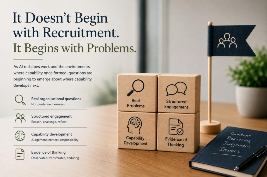 An ai image talking about recruitment 