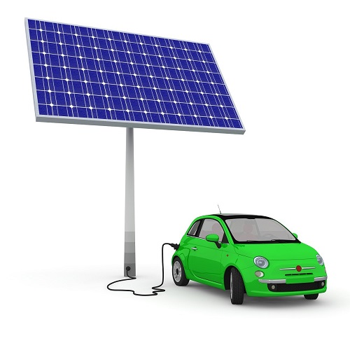 Solar and EV power