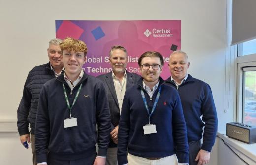 From left – Greg Clay, Ben Hooton, Justin Byrne, Joe Warren, Lee Thompson. Picture credit – Sian Garwood, EpiCentre.