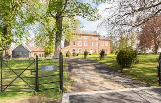 A view of the Manor House