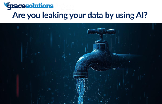 a running tap with data coming out instead of water 