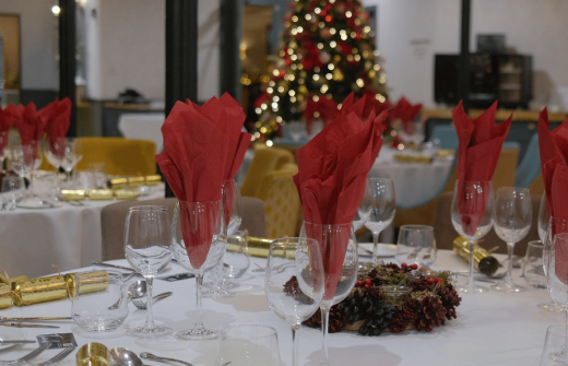 Atrium Christmas Party Night