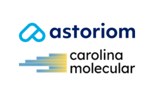 Astoriom and Carolina Molecular Logos
