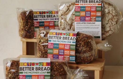 Contents of the Discovery Box of Better bread - four loaves 