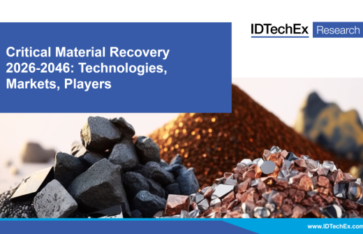 New IDTechEx Report: Critical Material Recovery 2026-2046