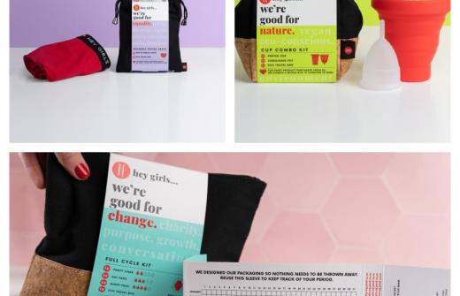 Environmentally friendly menstrual products