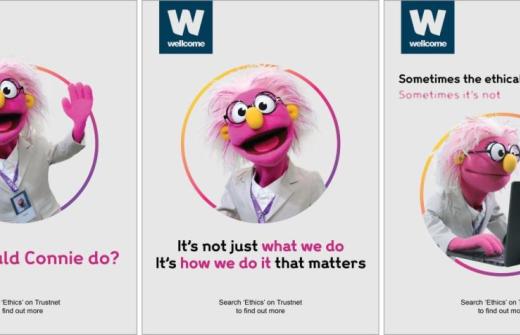 'What would Connie do?' Code of Ethics campaign posters