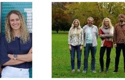 Prof. Kevin Chalut, CSO and Co-Founder, and Dr. Léa Wenger, CEO and Co-Founder, Cyclana Bio	The Cyclana Bio team