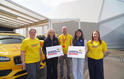G’s Fresh backs East Anglian Air Ambulance's Cambridge Air Base Appeal