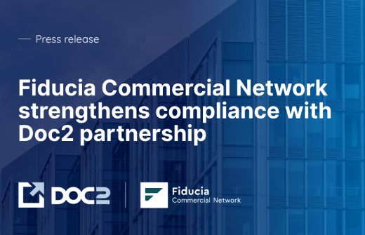 Fiducia Commercial Network and Doc2 partnership