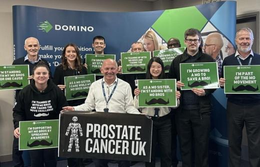 Domino Supports Men's Health Initiative