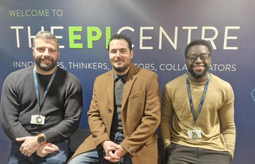 he EDR Technology team with Managing Director, Ed Aspeling (centre)