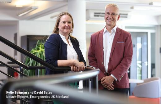 Kylie Seaman, David Sales - Emergenetics UK & Ireland Master Trainers 