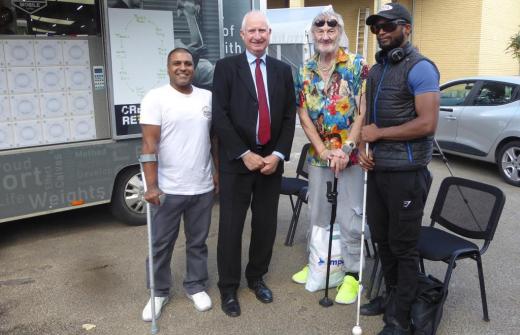 Daniel Zeichner and Fitness Rush Community CIC