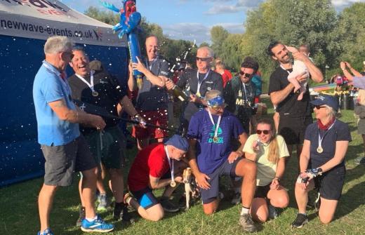 The winning team, Flok Health Ltd