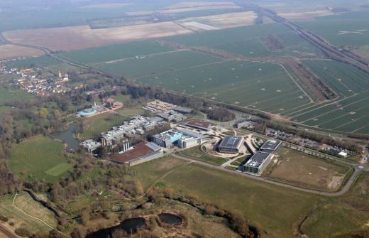 Wellcome Genome Campus arial shot