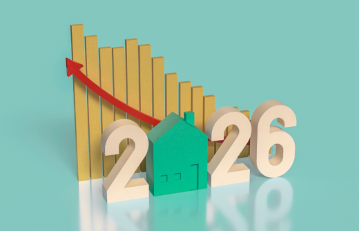 graph showing increasing house prices in 2026