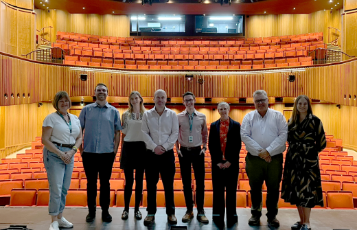 The Arts Theatre Cambridge and Carter Jonas teams.