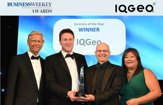 IQGeo Honoured with two Business Weekly awards