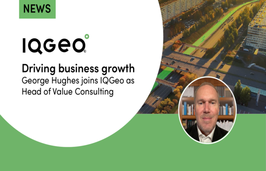Banner announces arrival of George Hughes as Head of Value Consulting at IQGeo.