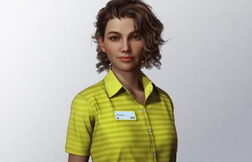 Penny the AI Avatar at IKEA Reading 