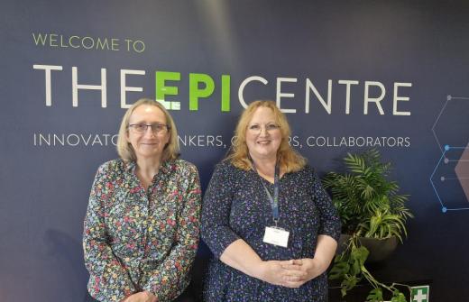 Janine McLaughlin (left) and Sarah Pomfrey (Right)