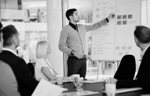 group of people in a meeting 